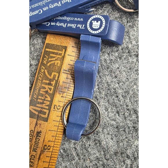 Bulk Lot College Republicans Bottle Opener Keychains Blue Promotional Item - Picture 7 of 7
